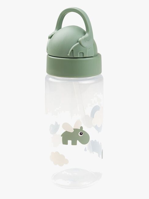 Done By Deer Happy Clouds Sugrörsmugg, Grön