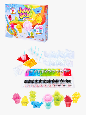 Jelly Gelz Hobbysett Flower Deluxe Med Gel & Former