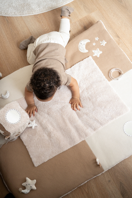 Baby's Only Heaven Lekmatta 75x95, Clay/Warm Linen