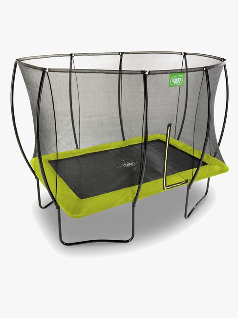 EXIT Silhouette Studsmatta inkl. Skyddsnät 214x305 cm, Grön