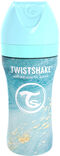 Twistshake Anti-Kolik Rostfritt 330ml, Marmor/Blå