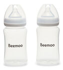 Beemoo Care Bröstmjölksflaska 240 Ml 2-pack inkl. Dinapp