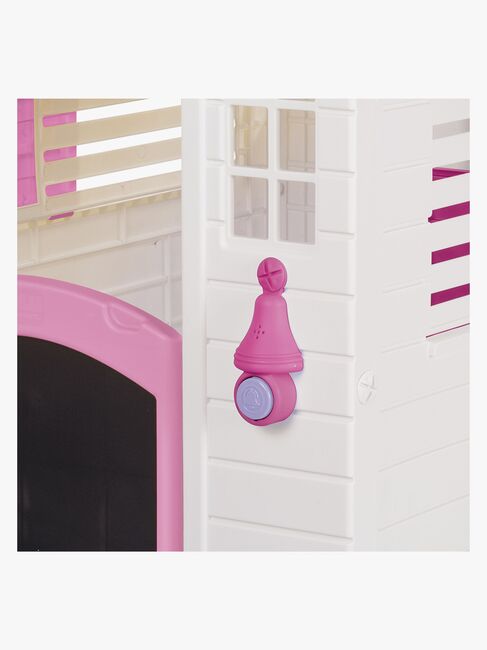 DOLU Garden Lekstuga med Staket, Rosa