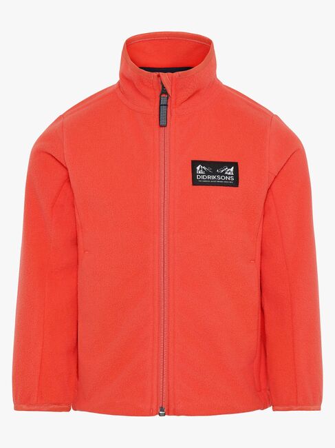 Didriksons Muskot  Vindtät Vindfleecejacka, Paprika