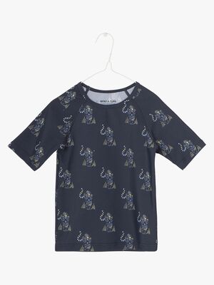 MINI A TURE UV-tröja, Blå/Mönstrad