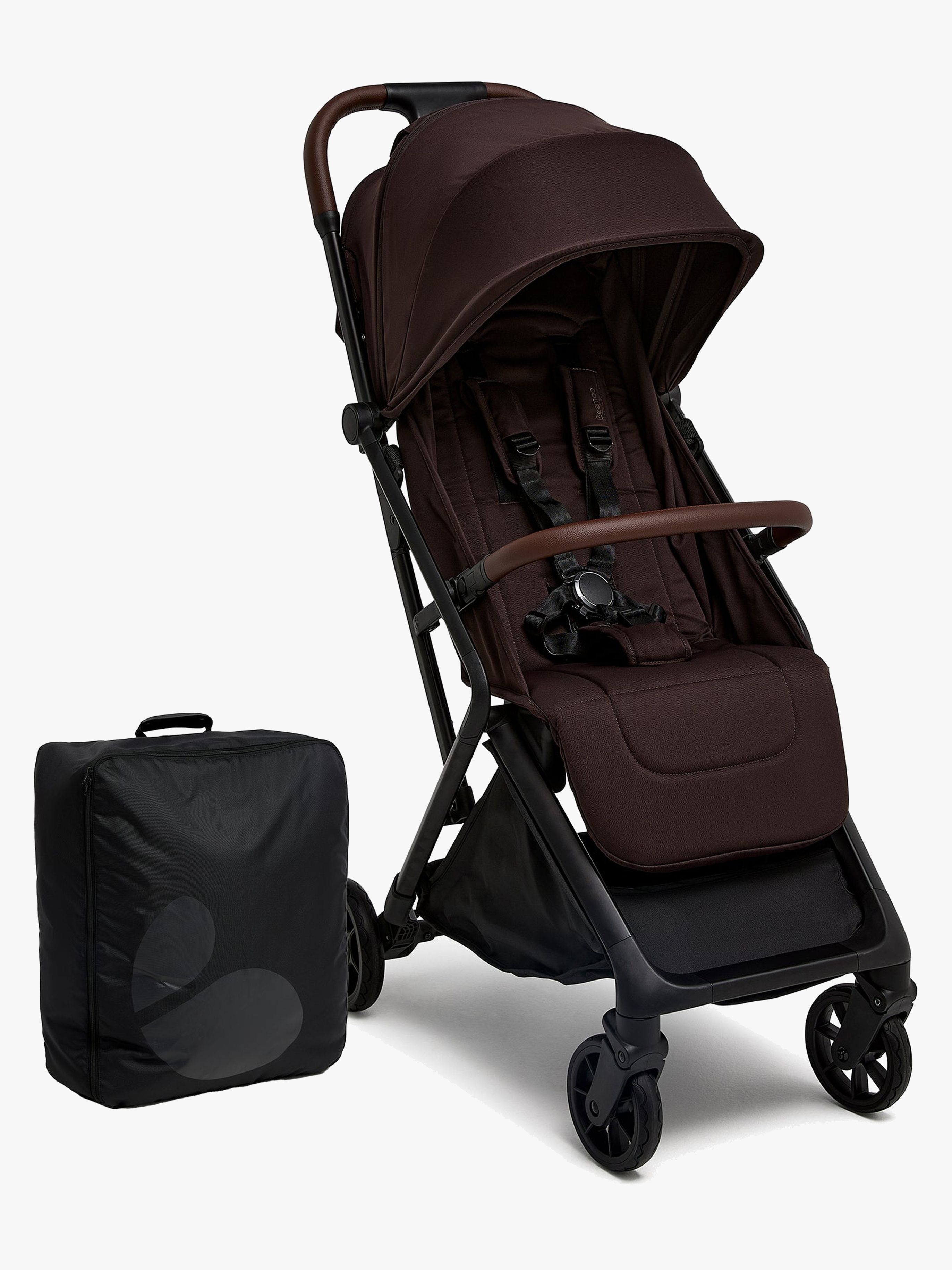 Beemoo Pro Venti Sulky inkl. Padded Transportväska, Espresso Brown