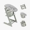 Stokke Tripp Trapp Matstol Bundle inkl. Newborn Set, Glacier Green