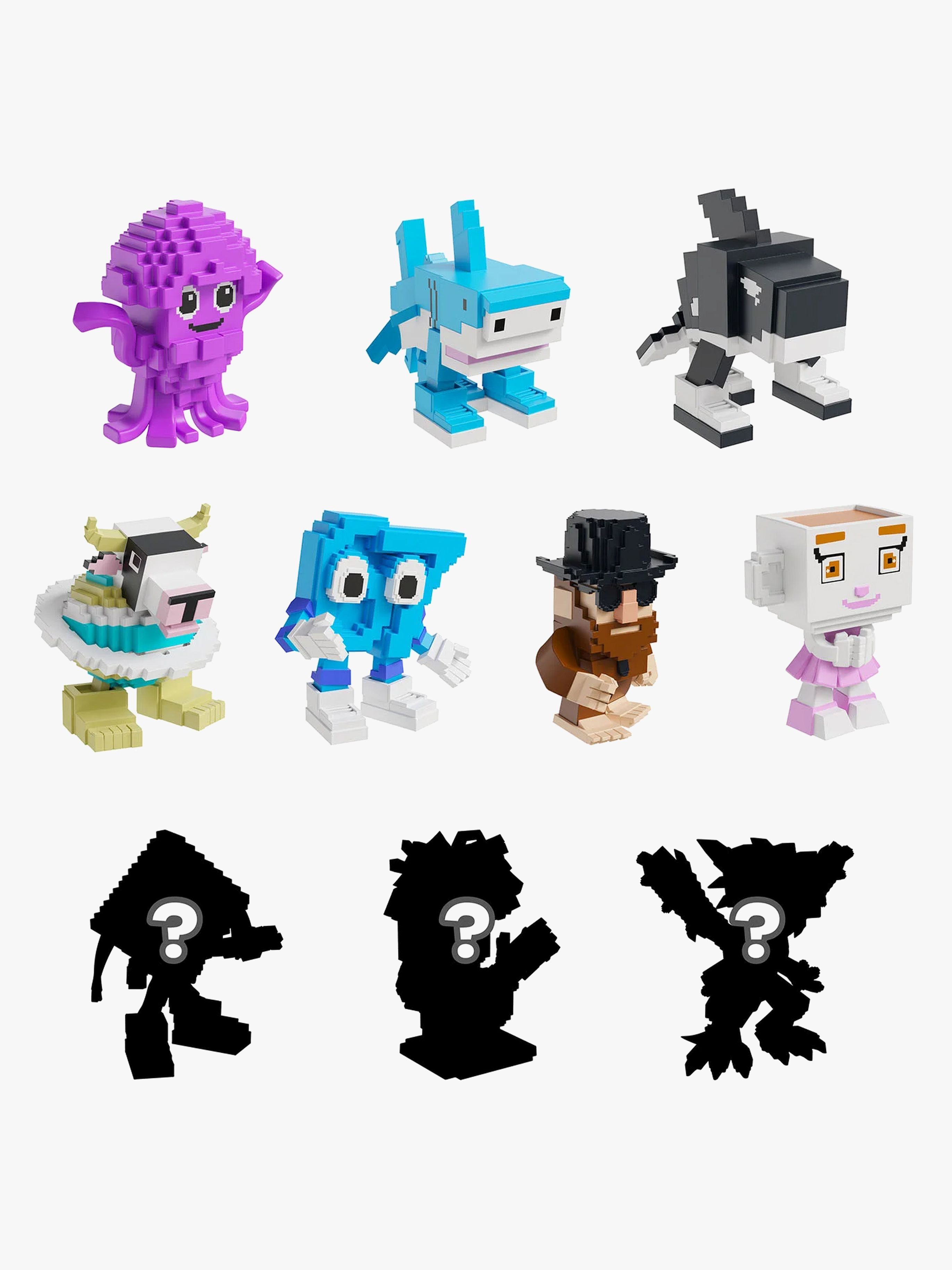 Roblox Steal A Brainrot W1 Samlarfigur Mini 6 cm Blandad
