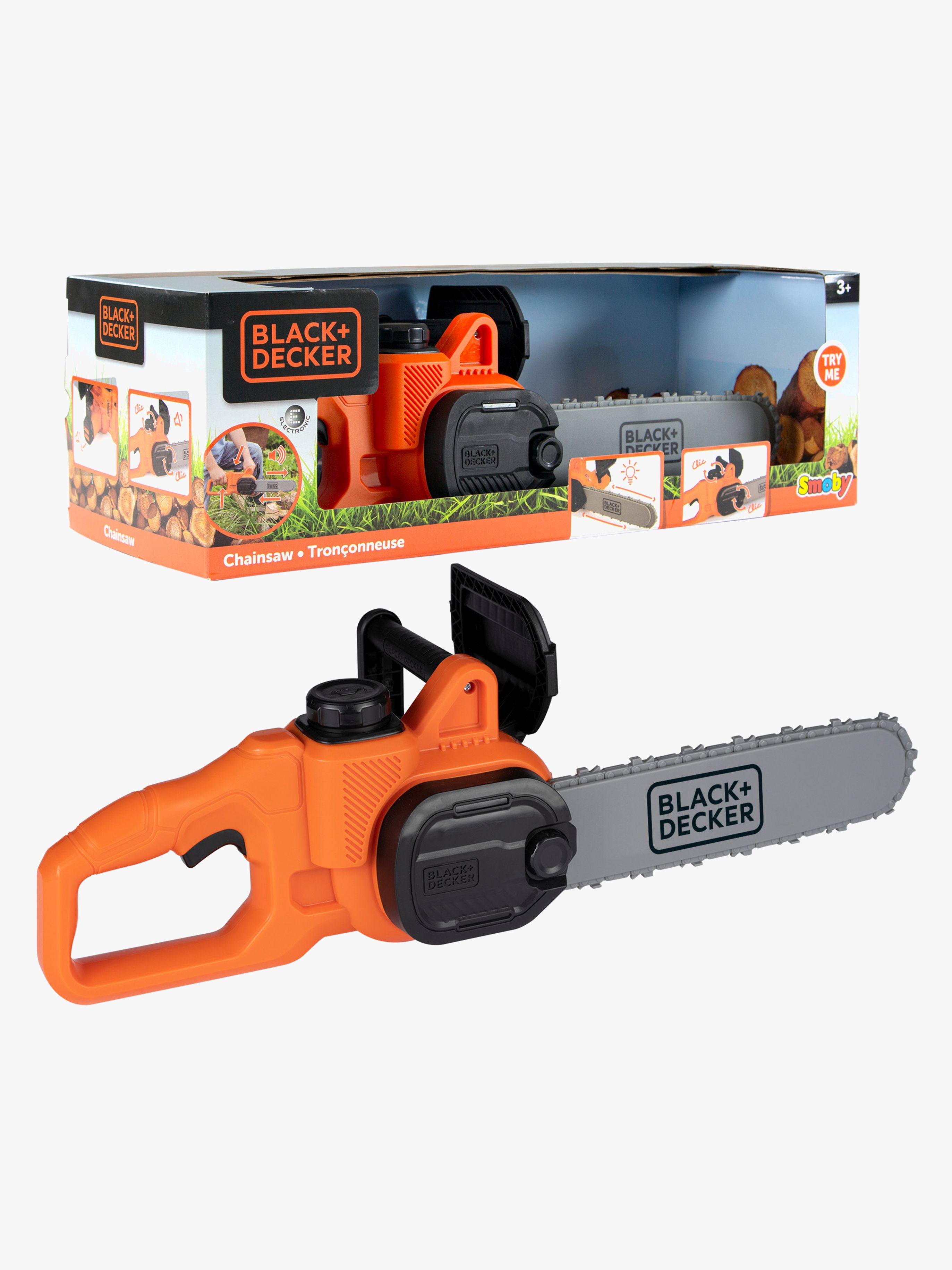 Smoby Black+Decker Motorsåg
