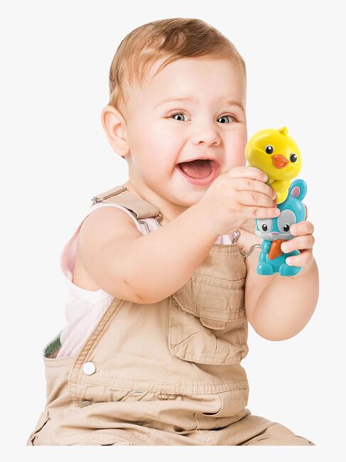 Clementoni Baby Interaktivt Tåg med Bondgårdsdjur