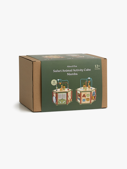 Alice & Fox Aktivitetskub Hexagon Safaridjur
