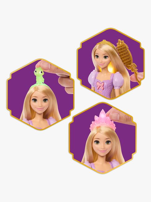 Disney Princess Modedocka Rapunzel med Håraccessoarer