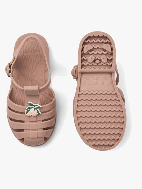 LIEWOOD Bre Sandaler med Berlocker, Peach/Dark rose