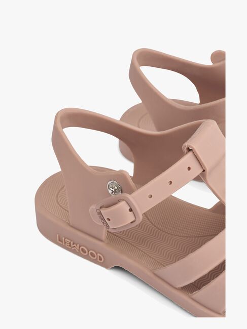 LIEWOOD Bre Sandaler med Berlocker, Peach/Dark rose