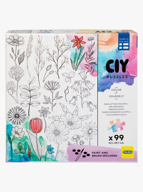 Peliko CIY Pussel med Vattenfärger 99 Bitar Blandad