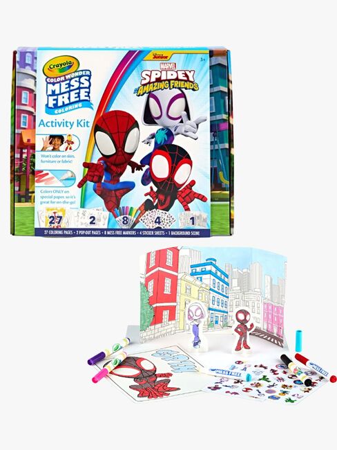 Marvel Spidey And His Amazing Friends Color Wonder Aktivitetsset