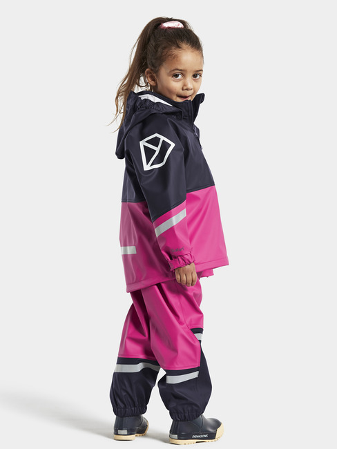 Didriksons Waterman Regnställ, Plastic Pink