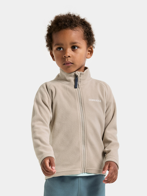 Didriksons Monte Fleecejacka, Beach Beige
