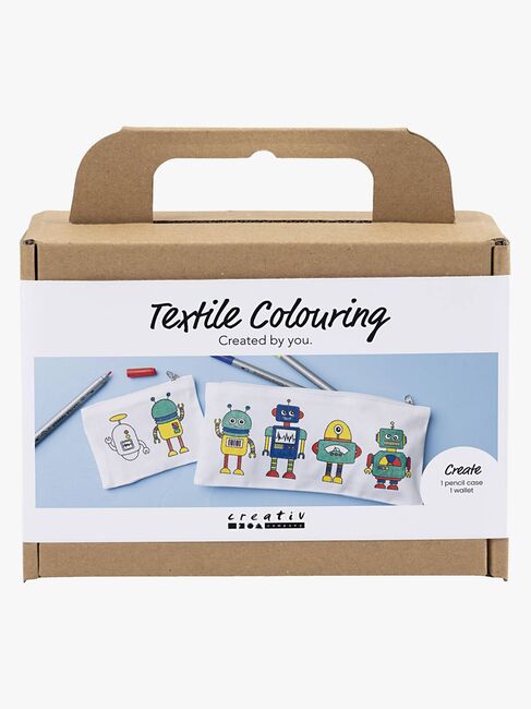 Creativ Company DIY Pysselset Textilmålning Robot