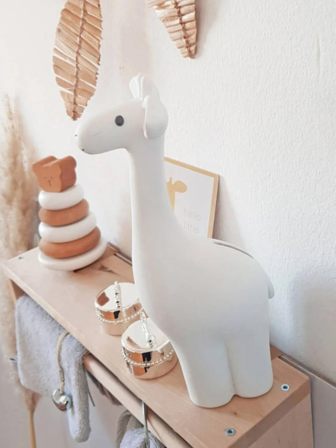 BamBam Giraffe Moneybank, White