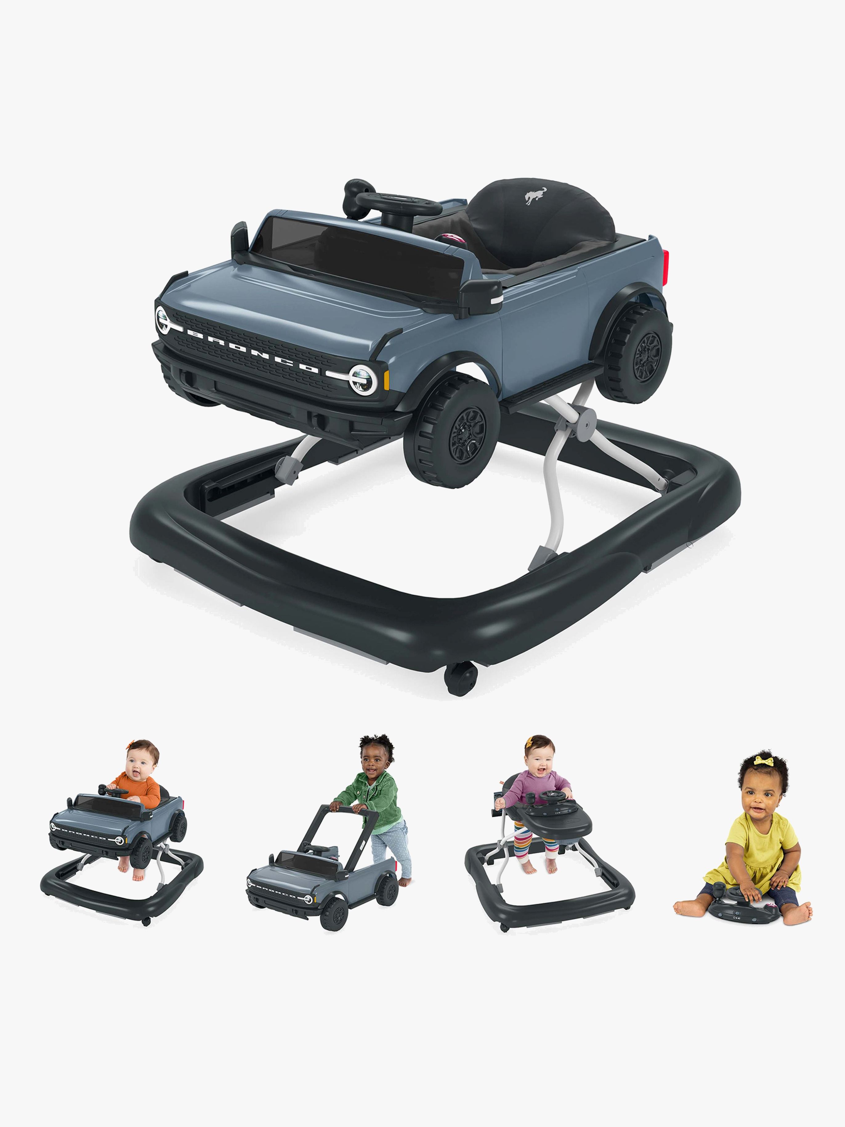Bright Starts 4-in-1 Ways to Play Ford Bronco Gåstol