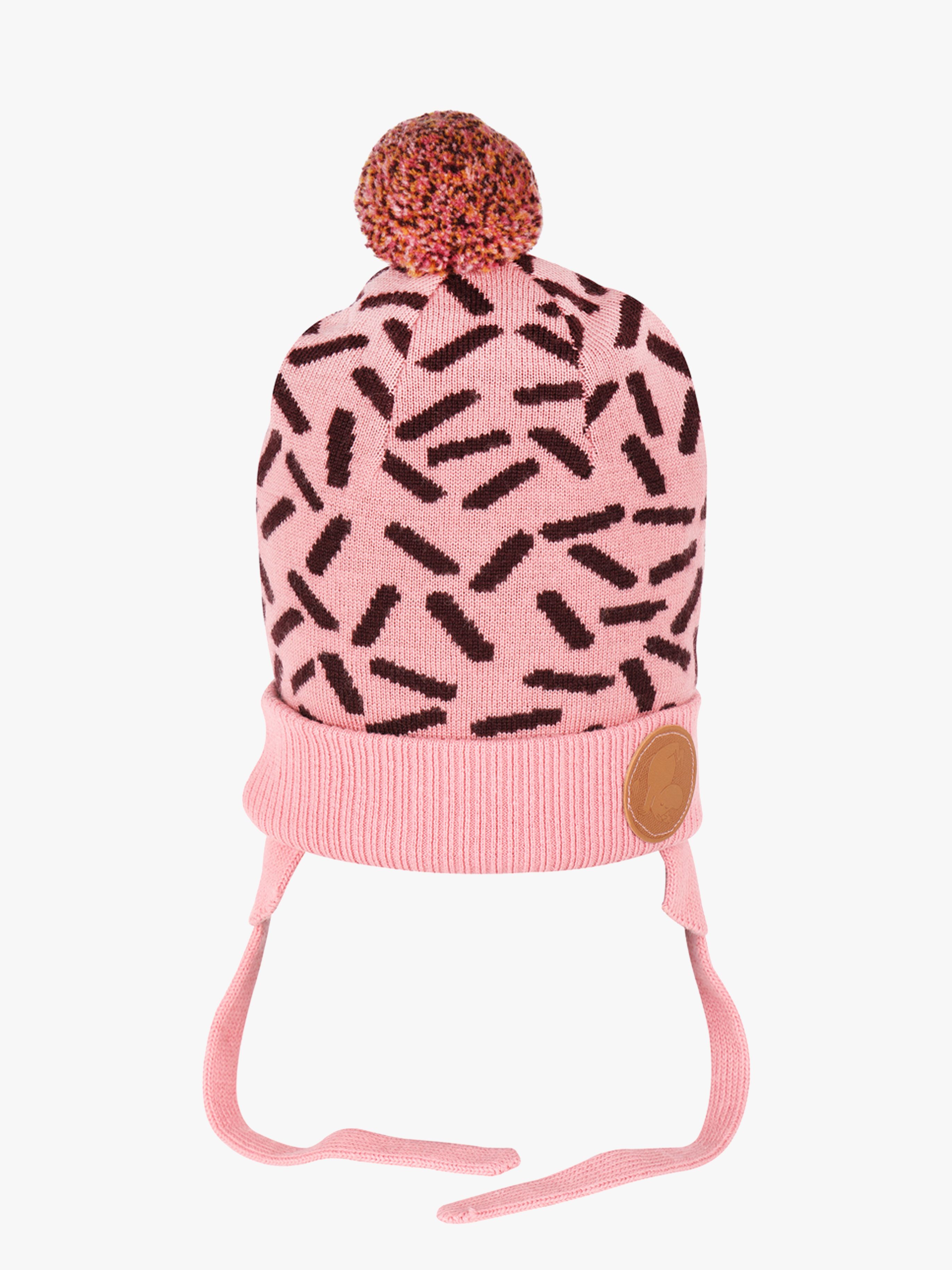 Mumin Mumin Stickad Mössa, Rosa, 42-44