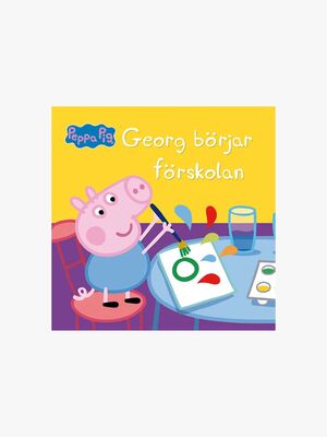 Greta Gris Barnbok Georg Börjar Förskolan