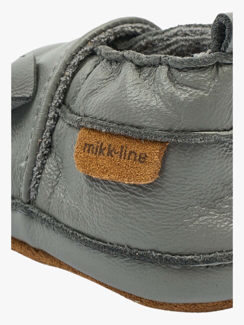 Mikk-Line Leather Innetofflor, Elephant