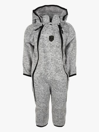 Lindberg Bormio Fleeceoverall, Grey Melange