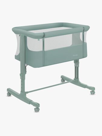 Lionelo Aurora Bedside Crib 3-i-1, Green Sage
