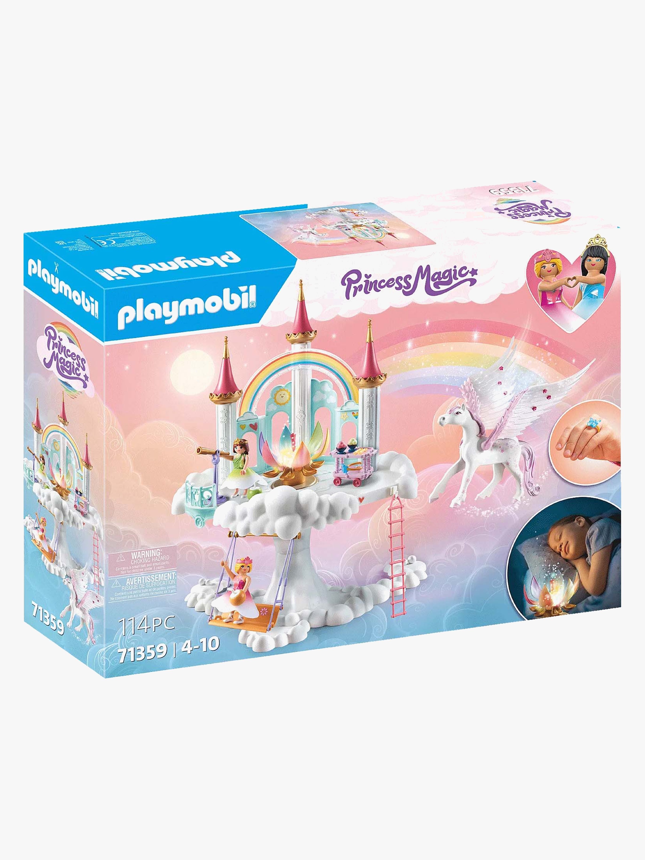 Playmobil 71359 Princess Magic Byggsats Himmelskt Regnbågsslott