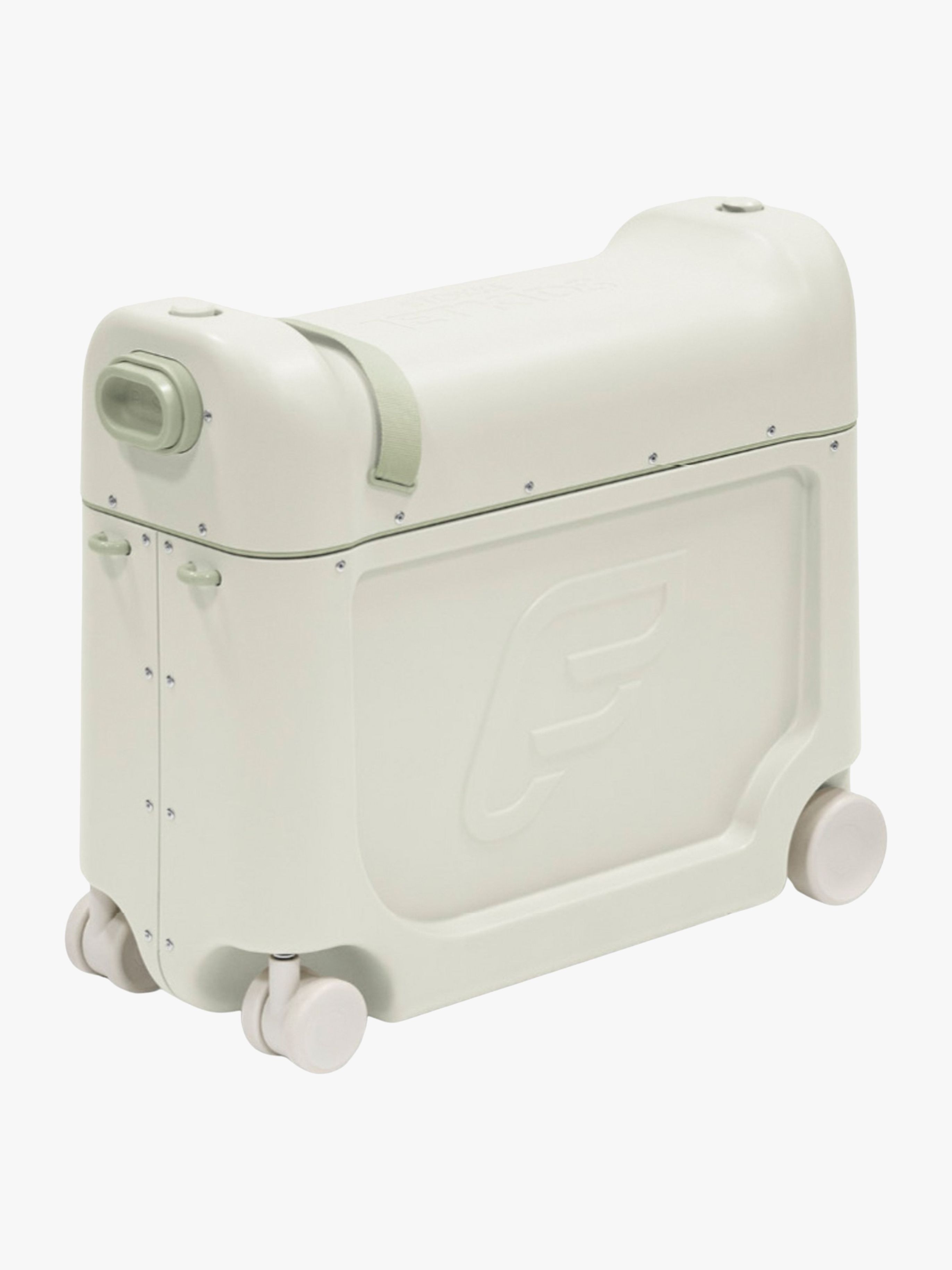 Stokke JetKids BedBox V4 Sea Green – resväska, säng och leksak i ett
