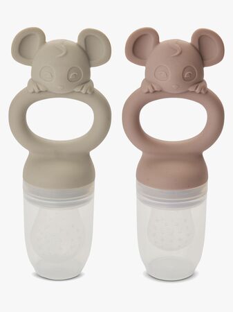 nuuroo Lauge Smaknappar 2-Pack, Woodrose/Cobblestone