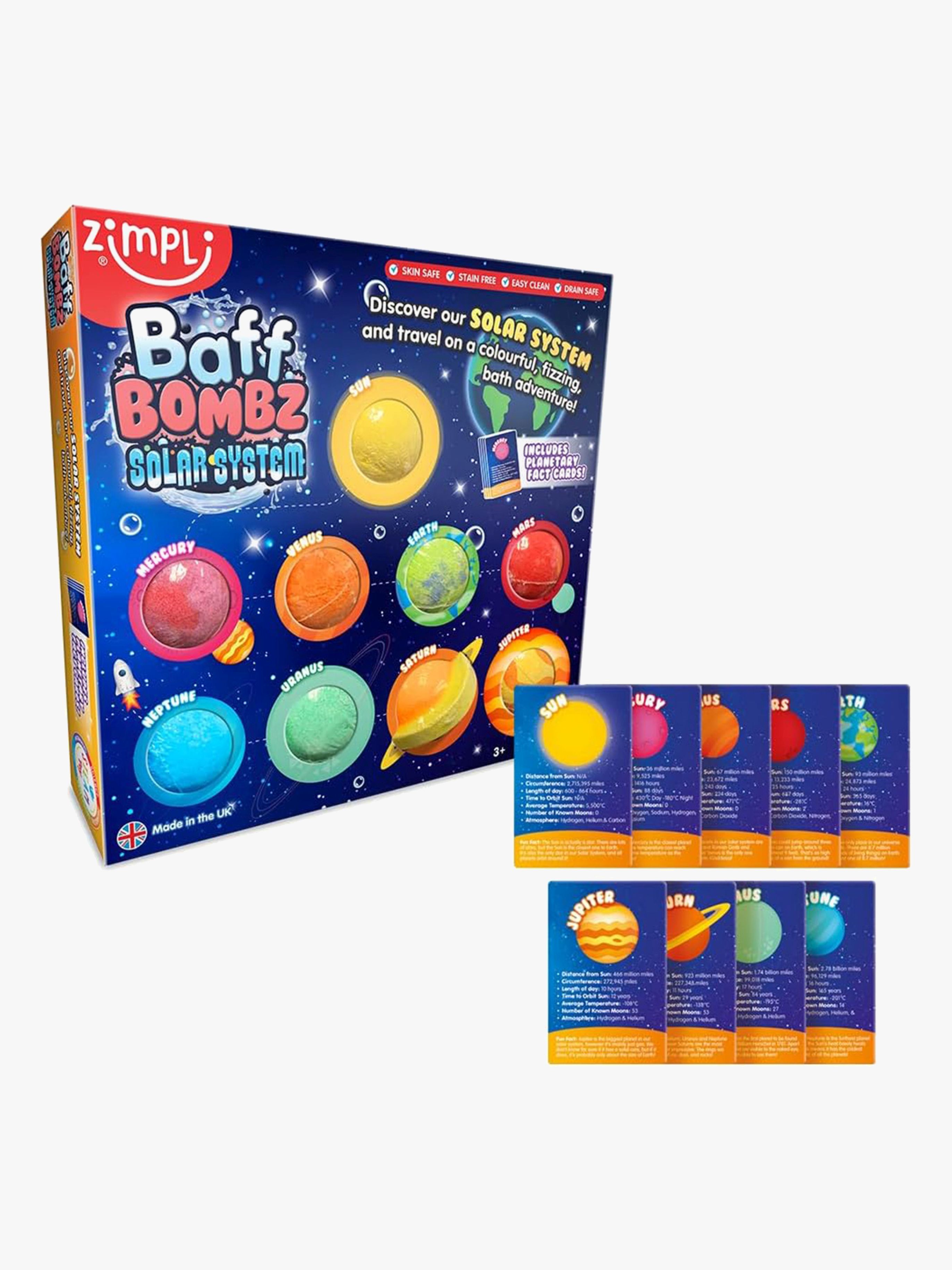 Zimpli Kids Baff Bombz Badbomber Planeter