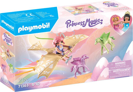 Playmobil 71363 Princess Magic Byggsats Himmelsk Utflykt med Pegasusföl