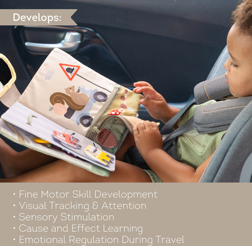 TAF Toys Ride Time Busy Aktivitetsbok