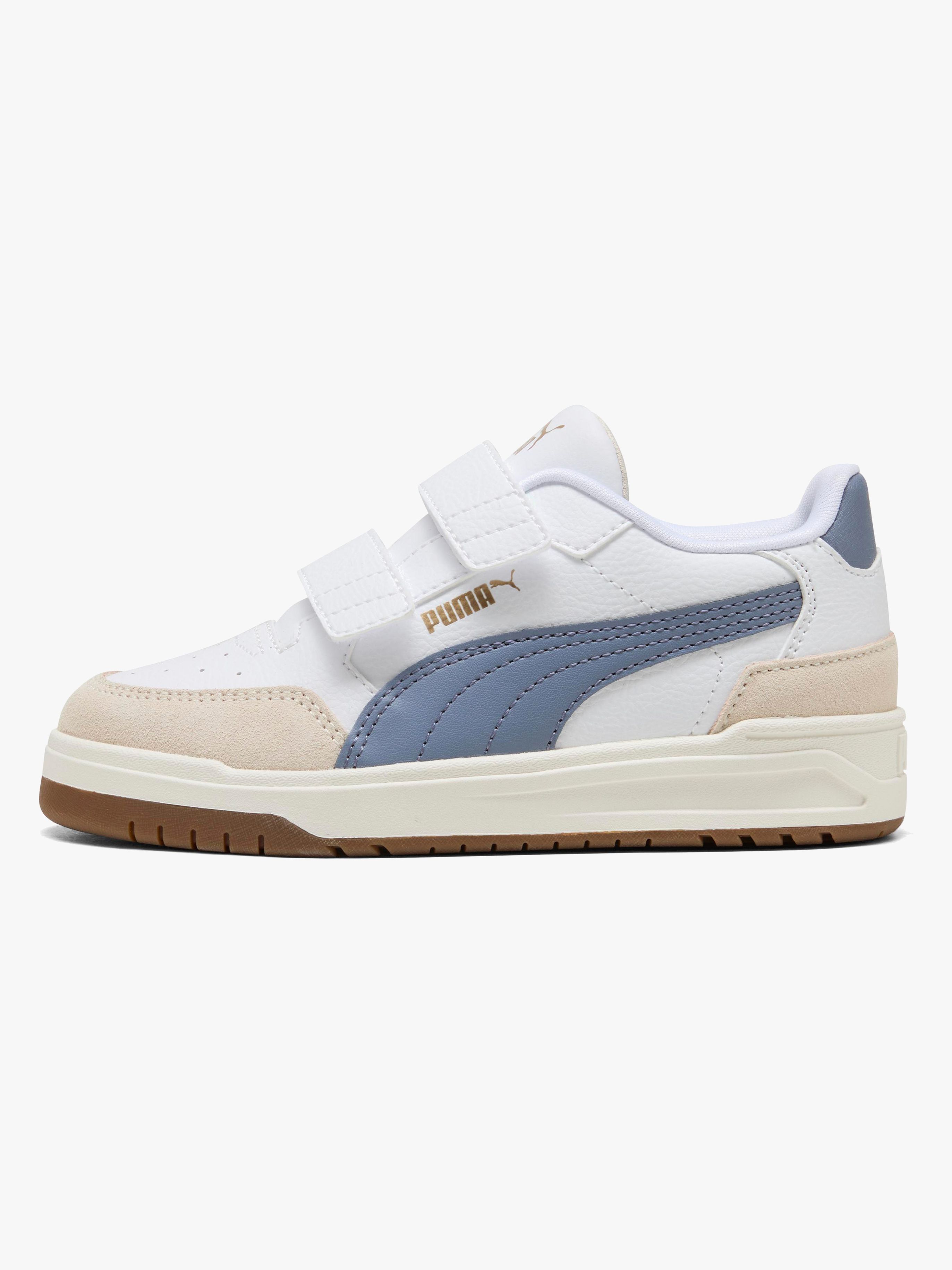 Puma Shuffle Downtown Lo OG V PS Sneakers, Sky/Gold, 34