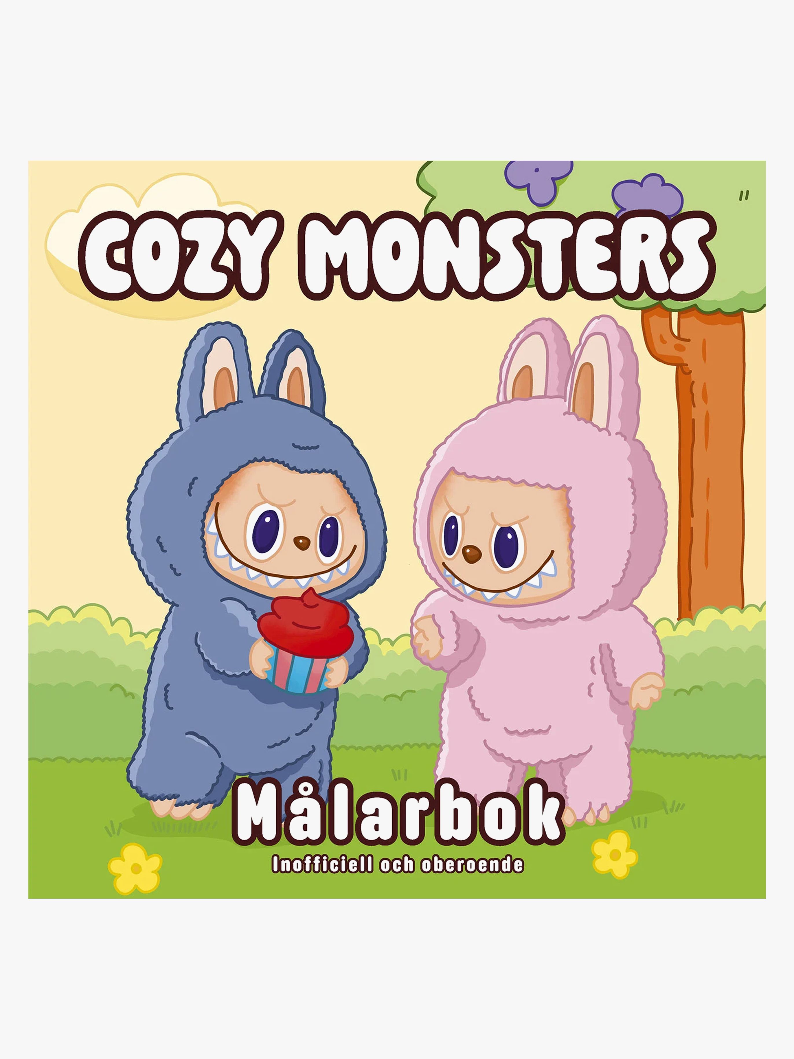 Tukan Förlag Cozy Monsters Målarbok