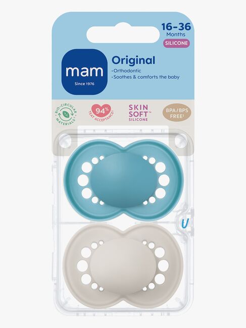 MAM Original Nappar 2-Pack 16-36m, Neutral