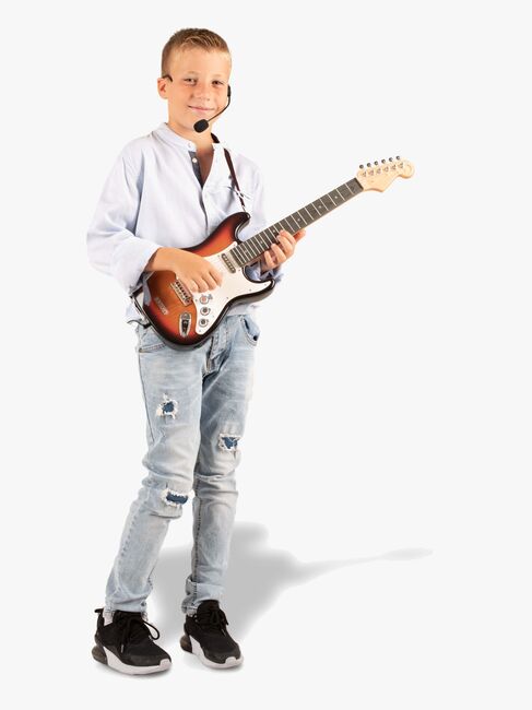 Bontempi Trådlös Elgitarr med Headsetmikrofon Rock