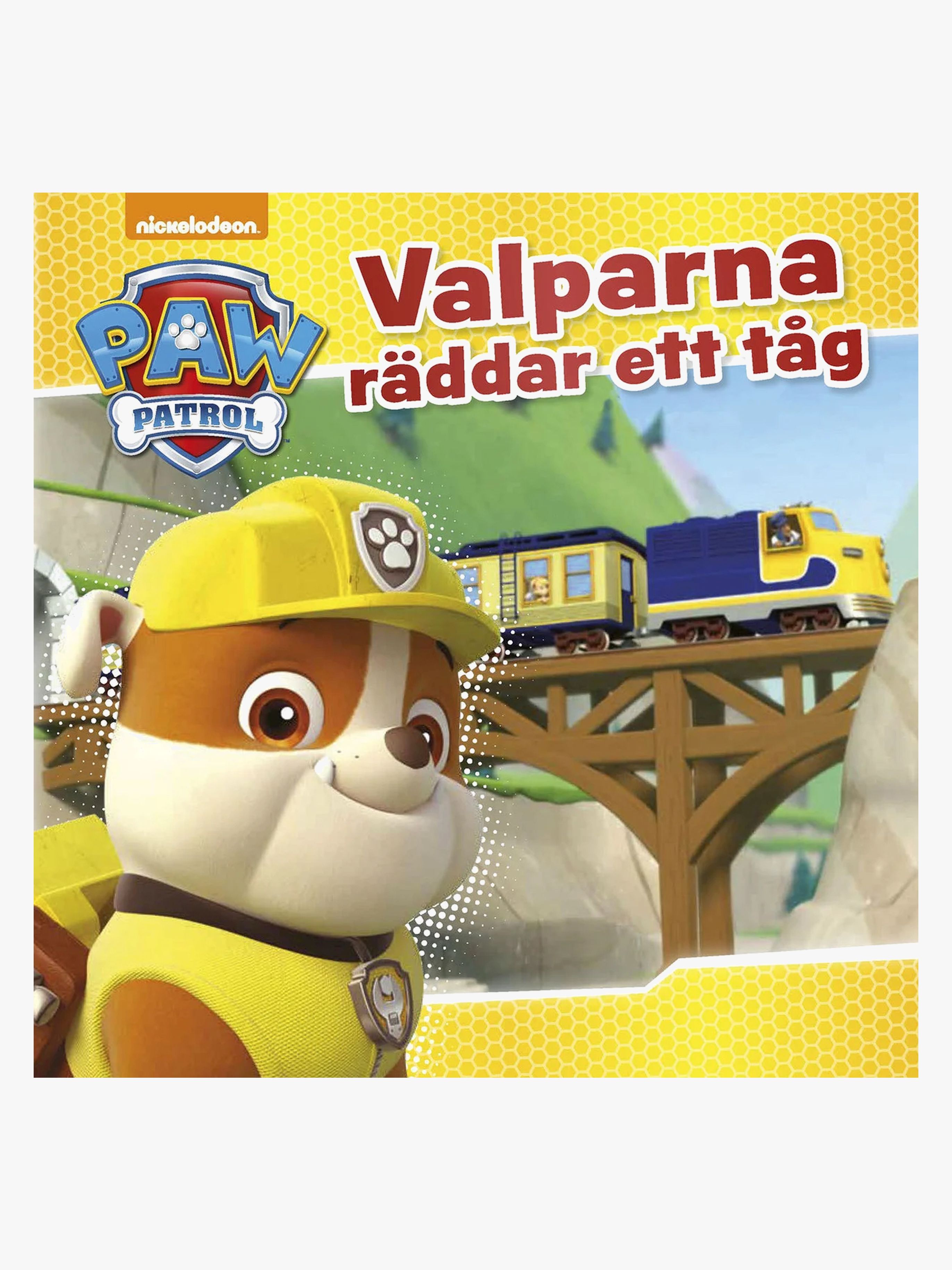 Paw Patrol Barnbok Valparna Räddar Ett Tåg
