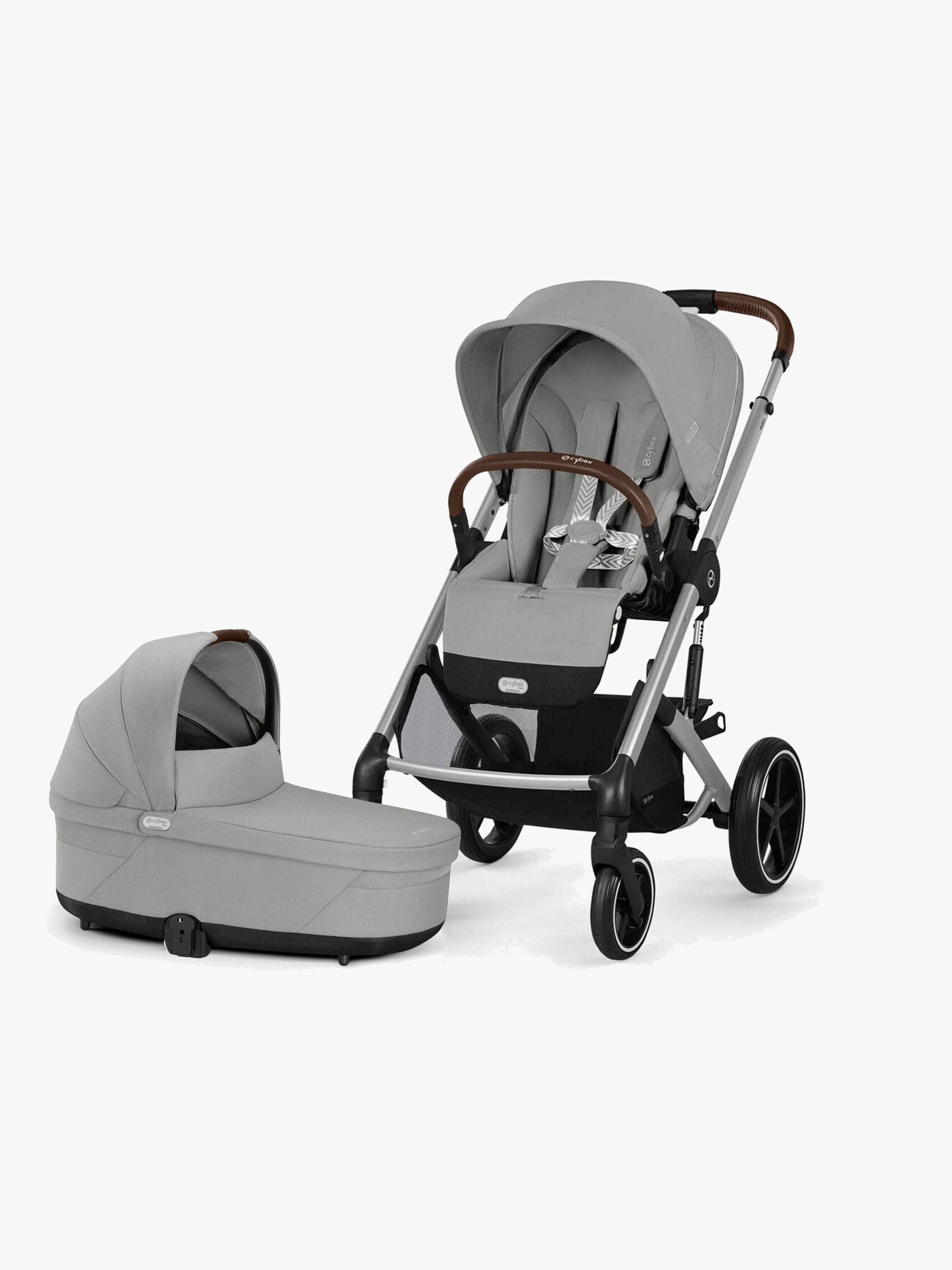 Cybex BALIOS S Lux Duovagn, Stone Grey/Silver