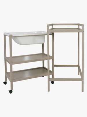 Quax Basic Skötbord med Badbalja, Stone