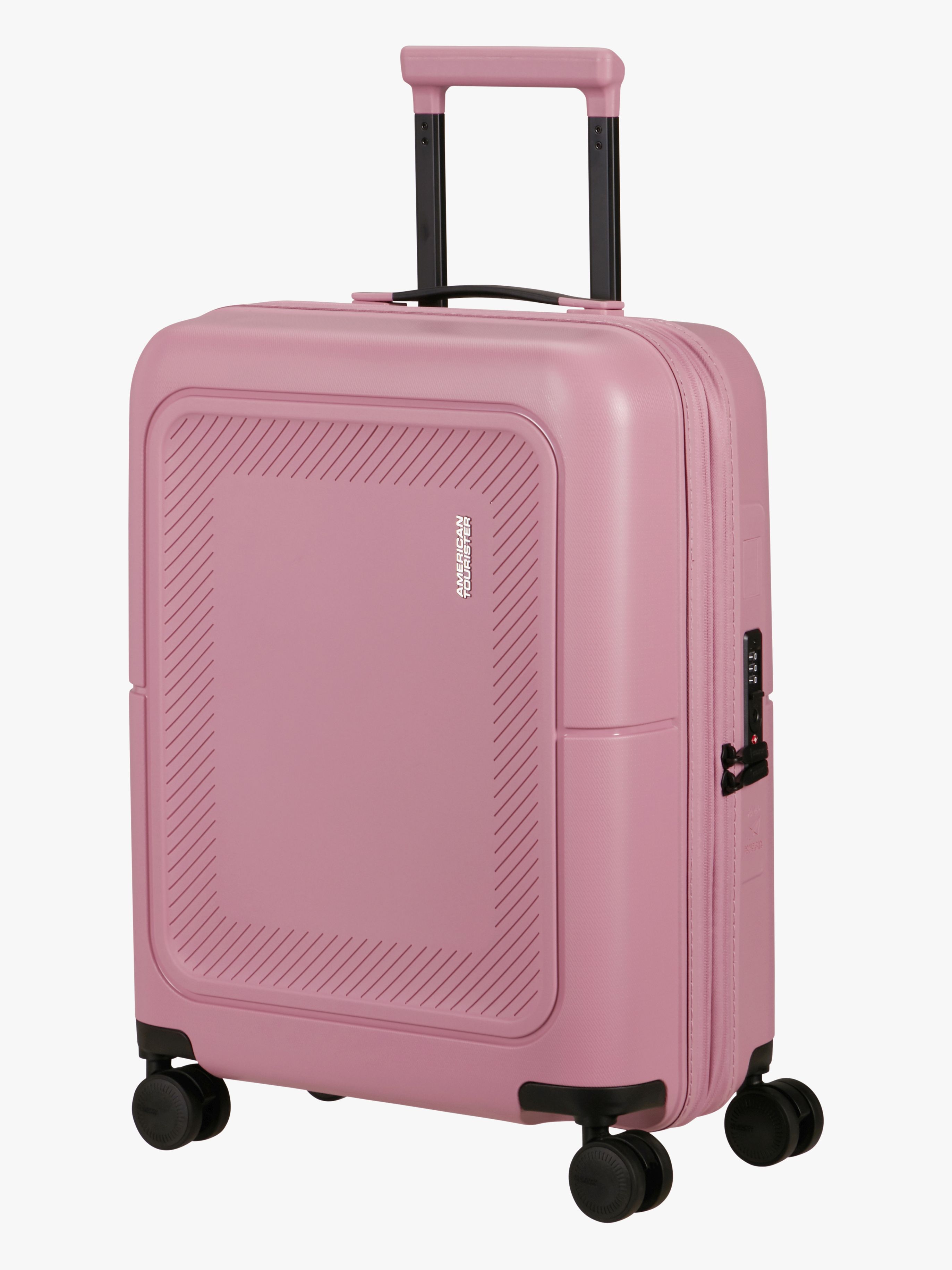 American Tourister Dashpop Spinner Resväska 41-47L, Lilas Pink - Bäst i test