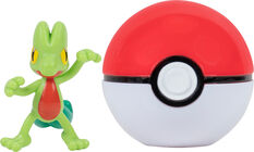 Pokémon Clip'N Go Treeko & Poké Ball Figurset