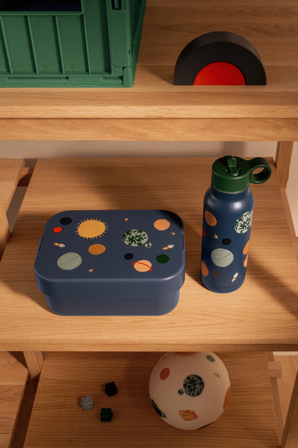 LIEWOOD Chelsey  Mönstrat Lunchboxset, Universe/Classic navy