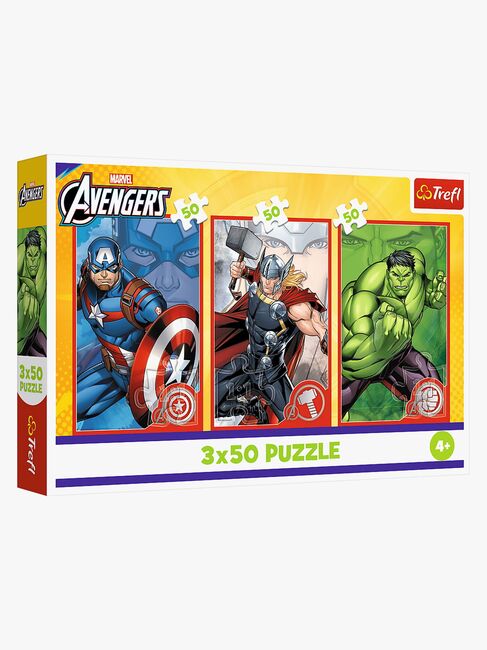Trefl The Avengers Pussel 3x50 Bitar