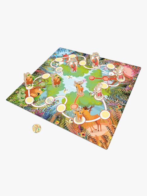 Tactic Spel En Tävling i Skogen