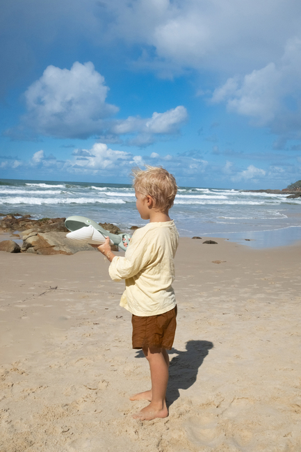 SUNNYLiFE Strandleksak, Claws Whale Green