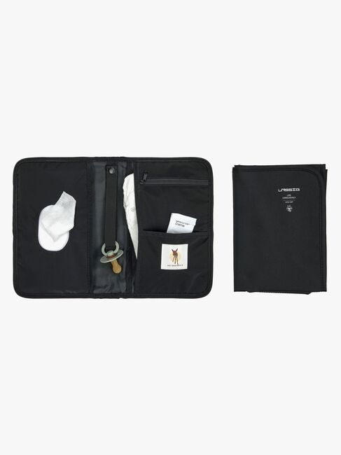 Lässig  Portabel Skötväska, Black